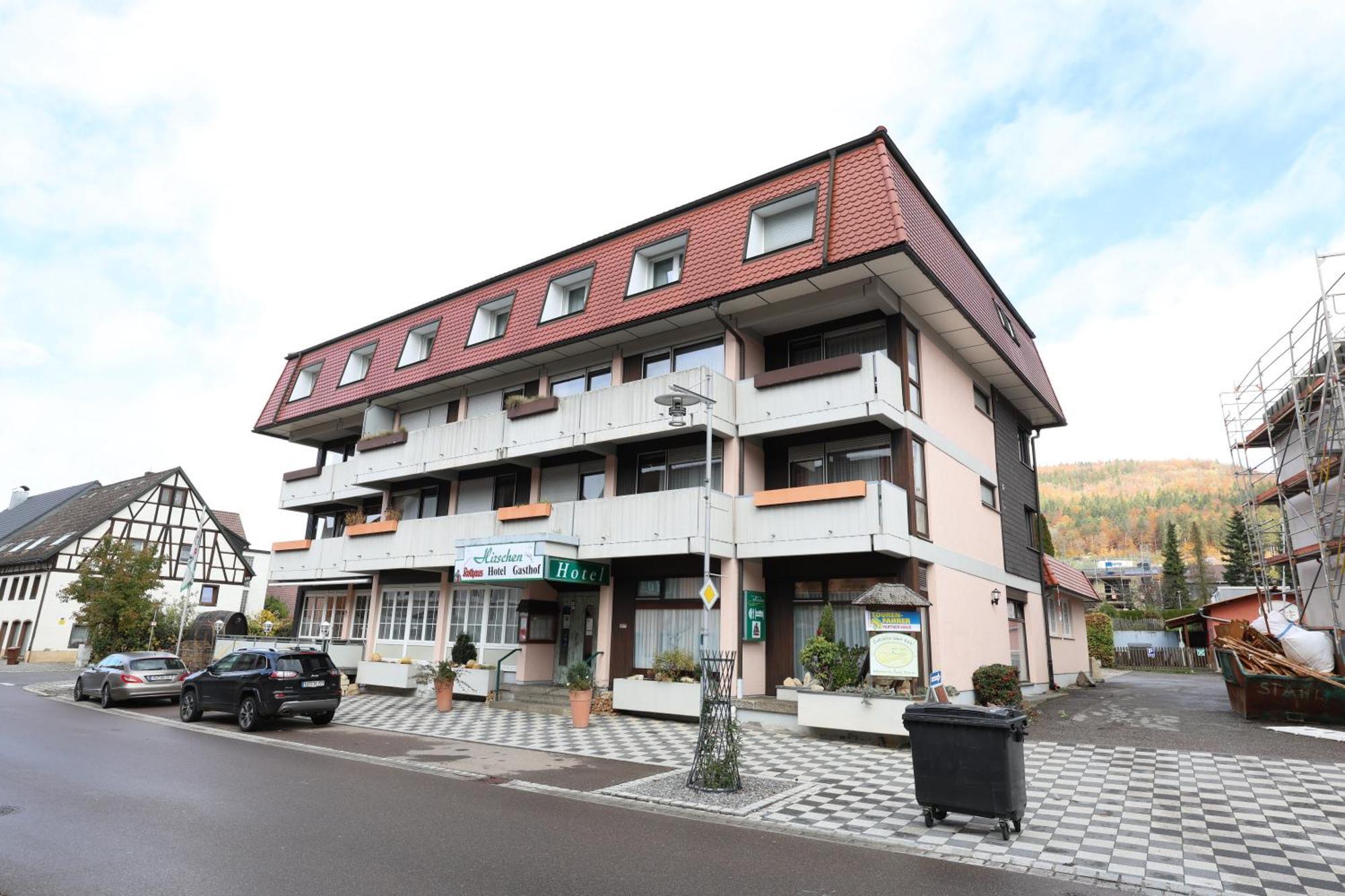 Hotel-Gasthof Hirschen Blumberg Exterior foto