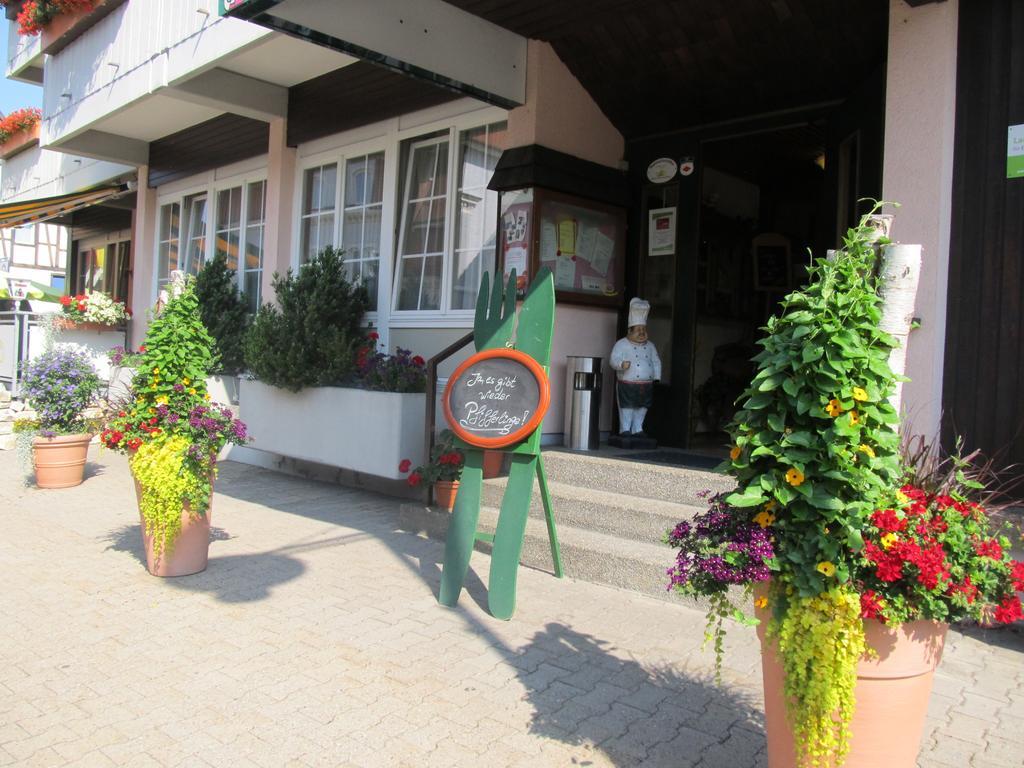Hotel-Gasthof Hirschen Blumberg Exterior foto